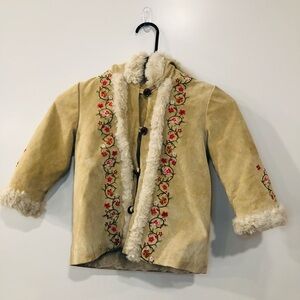 Kids Beige Winter Jacket